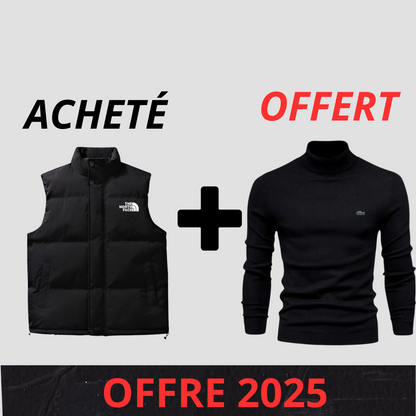 Gilet acheté + Pull offert